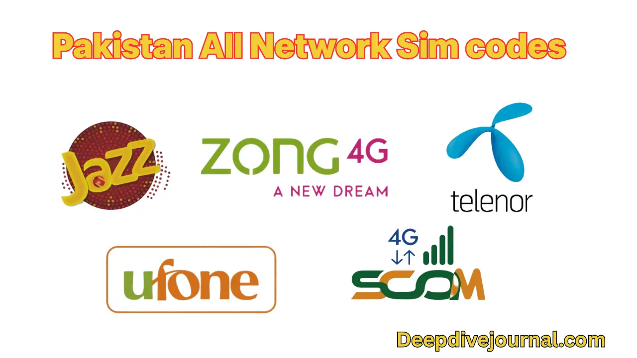 All-Pakistani-Networks-Sim-Codes-List