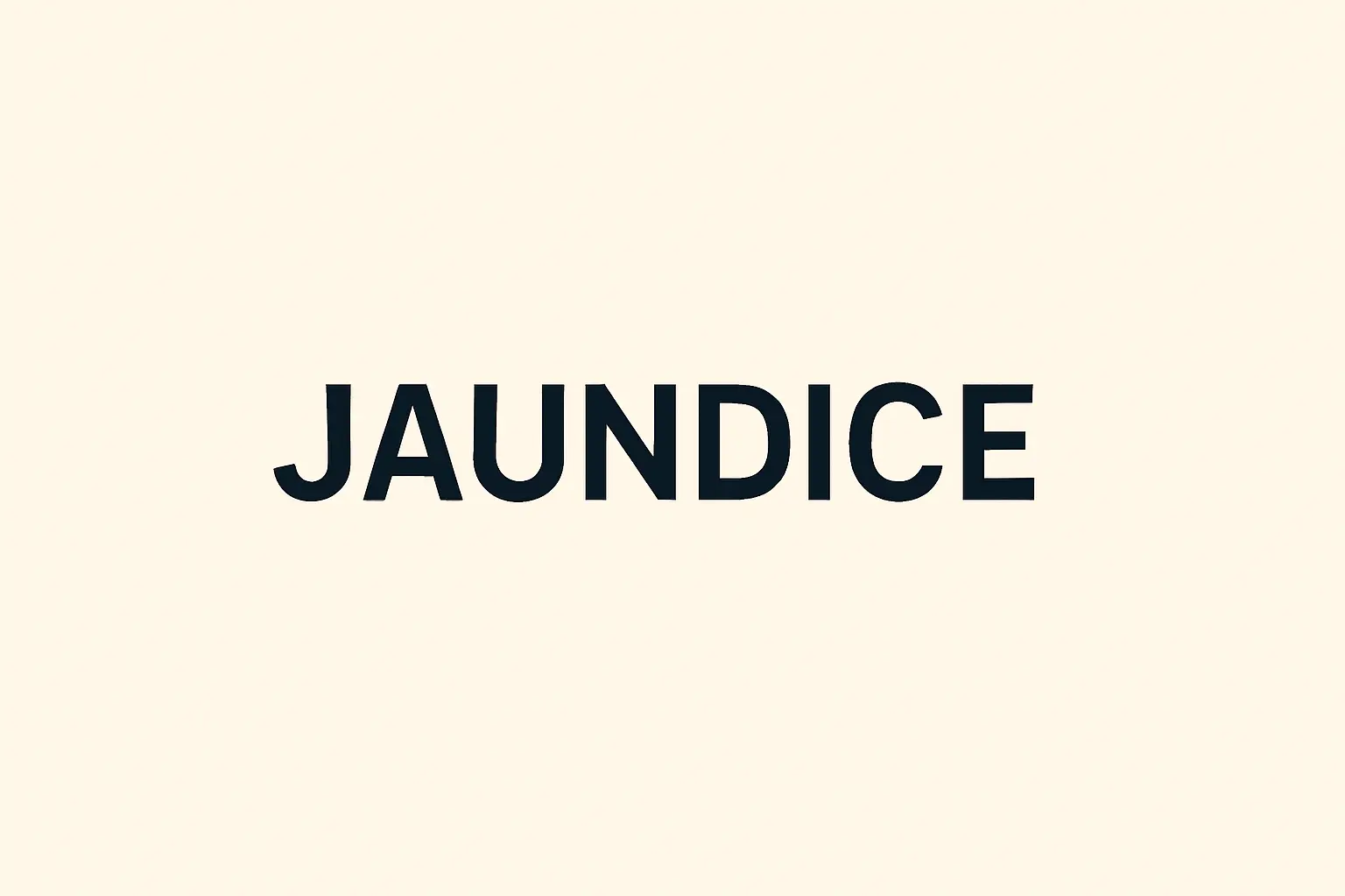 Jaundice Meaning in Urdu