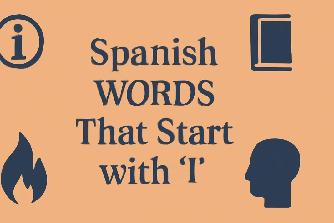Spanish Words That Start with o
